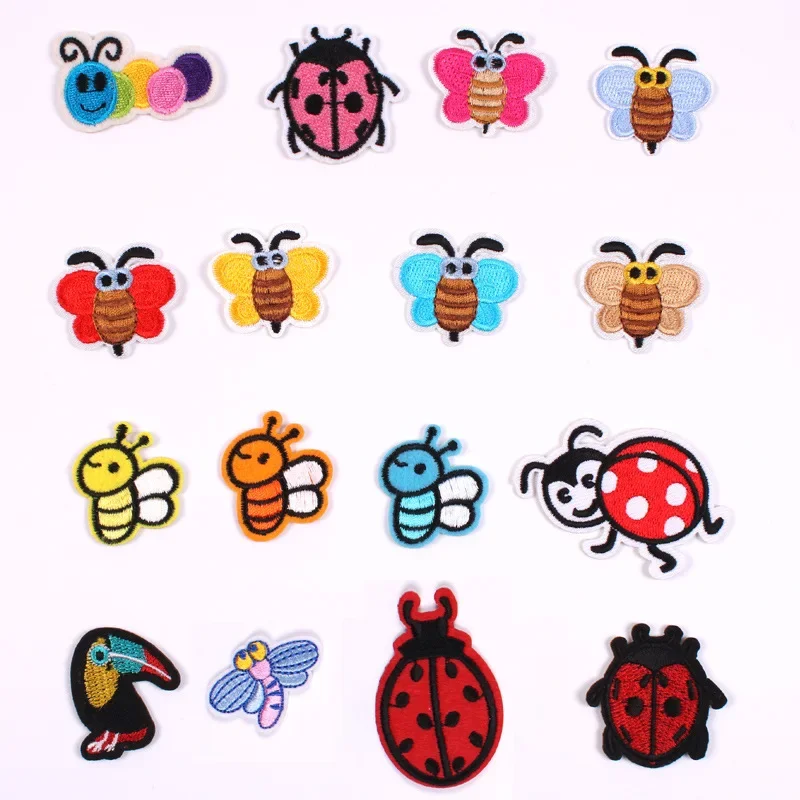 100pcs/Lot Small Embroidery Pa - đánh giá và giá Embroidery Lady Bug