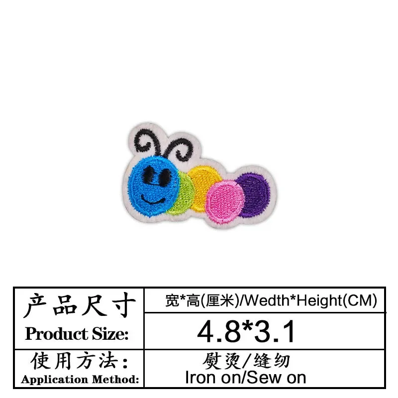 100pcs/Lot Small Embroidery Pa - đánh giá và giá Embroidery Lady Bug