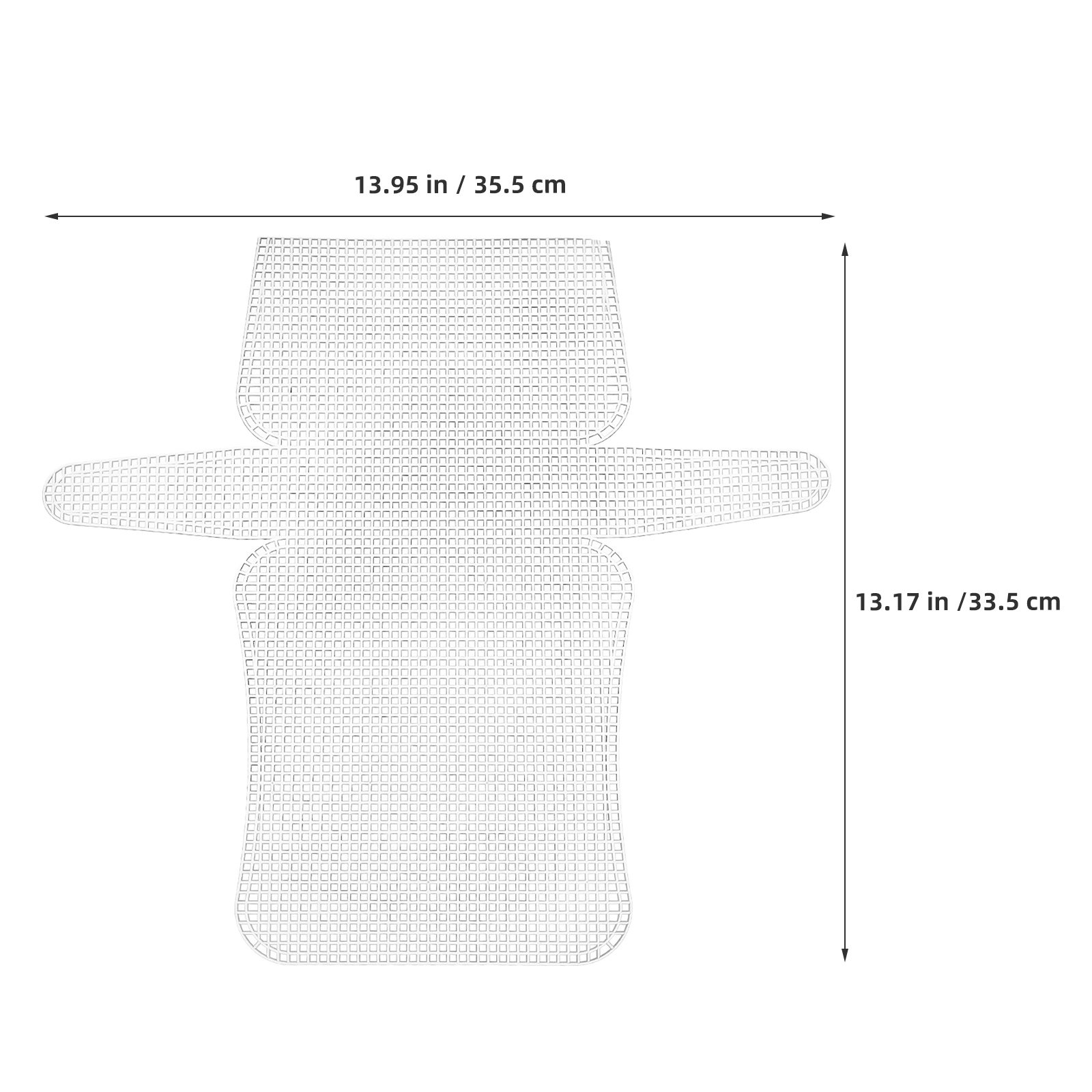 7Pcs Plastic Mesh Canvas Sheet - đánh giá và giá Embroidery Bag