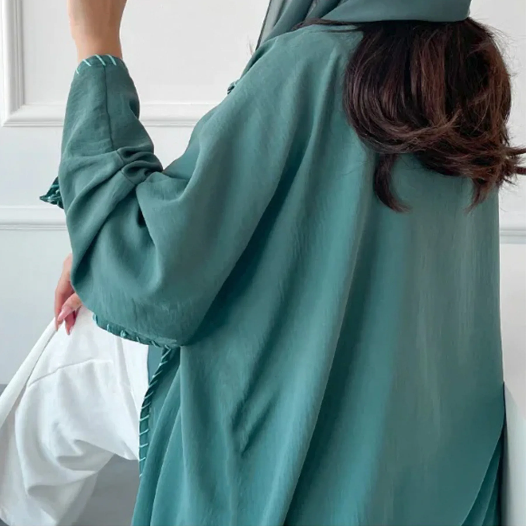 Morocco Kimono Open Abayas Lux - đánh giá và giá Embroidery Kebaya
