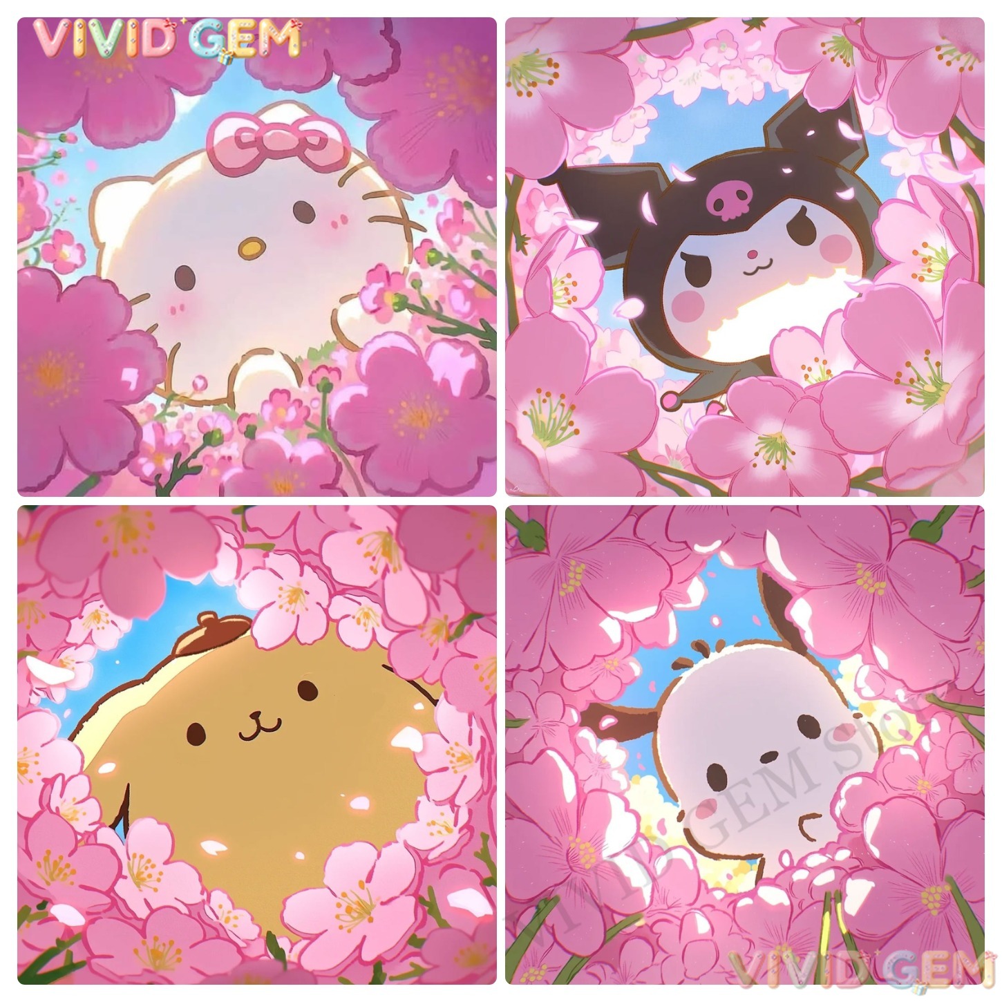 VIVID GEM Sanrio Full Drill Di - đánh giá và giá Embroidery Garments