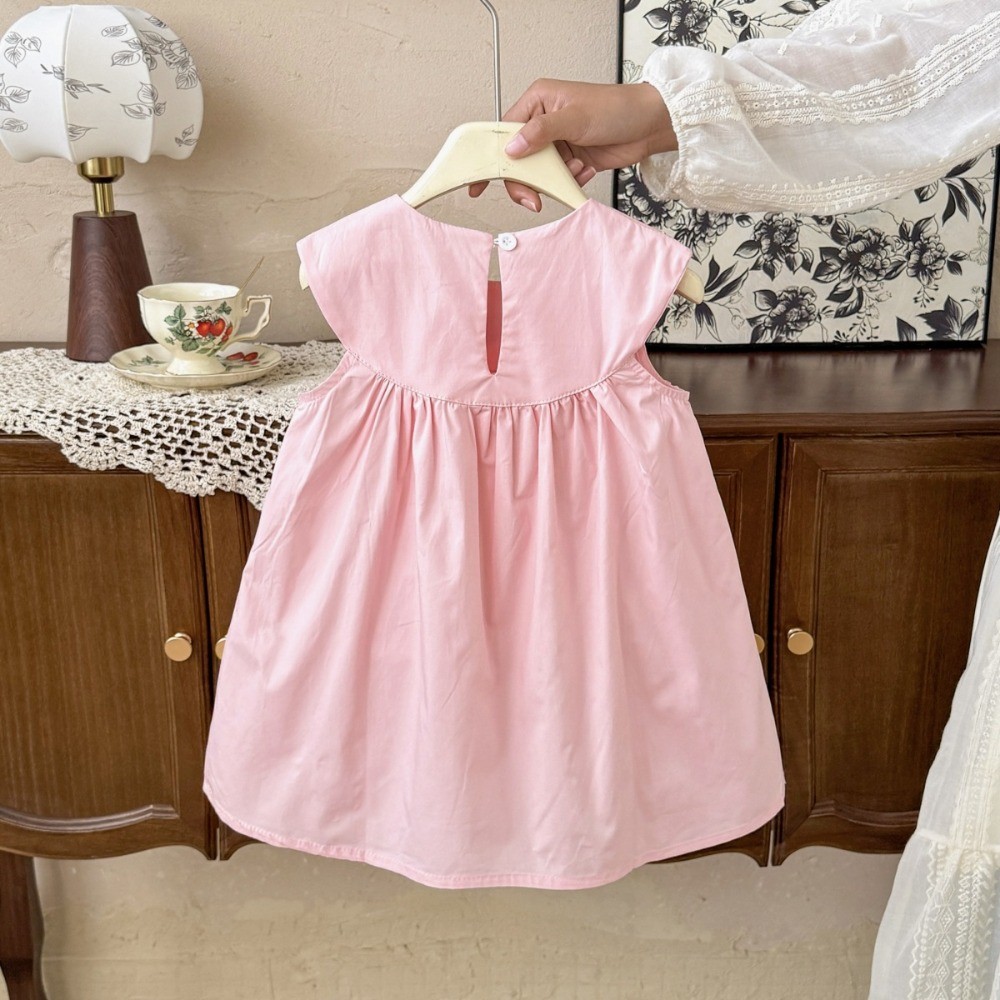 2-7-year-old Korean Version Su - đánh giá và giá Embroidery Yellow Dress